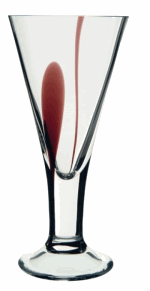 DARTINGTON CRYSTAL HENNA SMALL GLASS